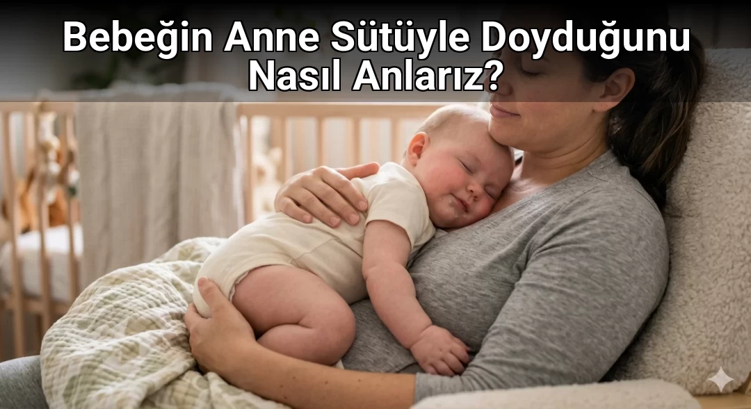 Bebeğin Anne Sütüyle Doyduğunu Nasıl Anlarız? 